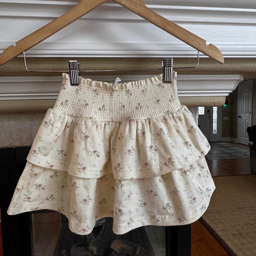 Jamie Kay Ruby Skirt in Thelma Parchment (NWT)